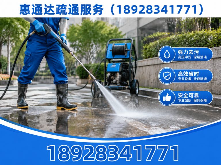 惠州惠通达疏通服务展示图
